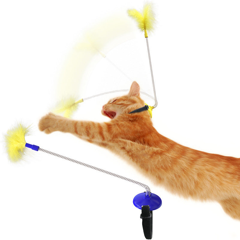 Kitty Relief Feather Funny Cat Stick Toy