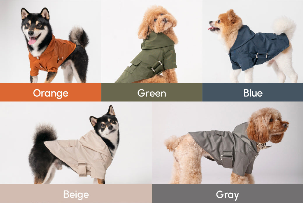 BOWERY RAINCOAT - ORANGE