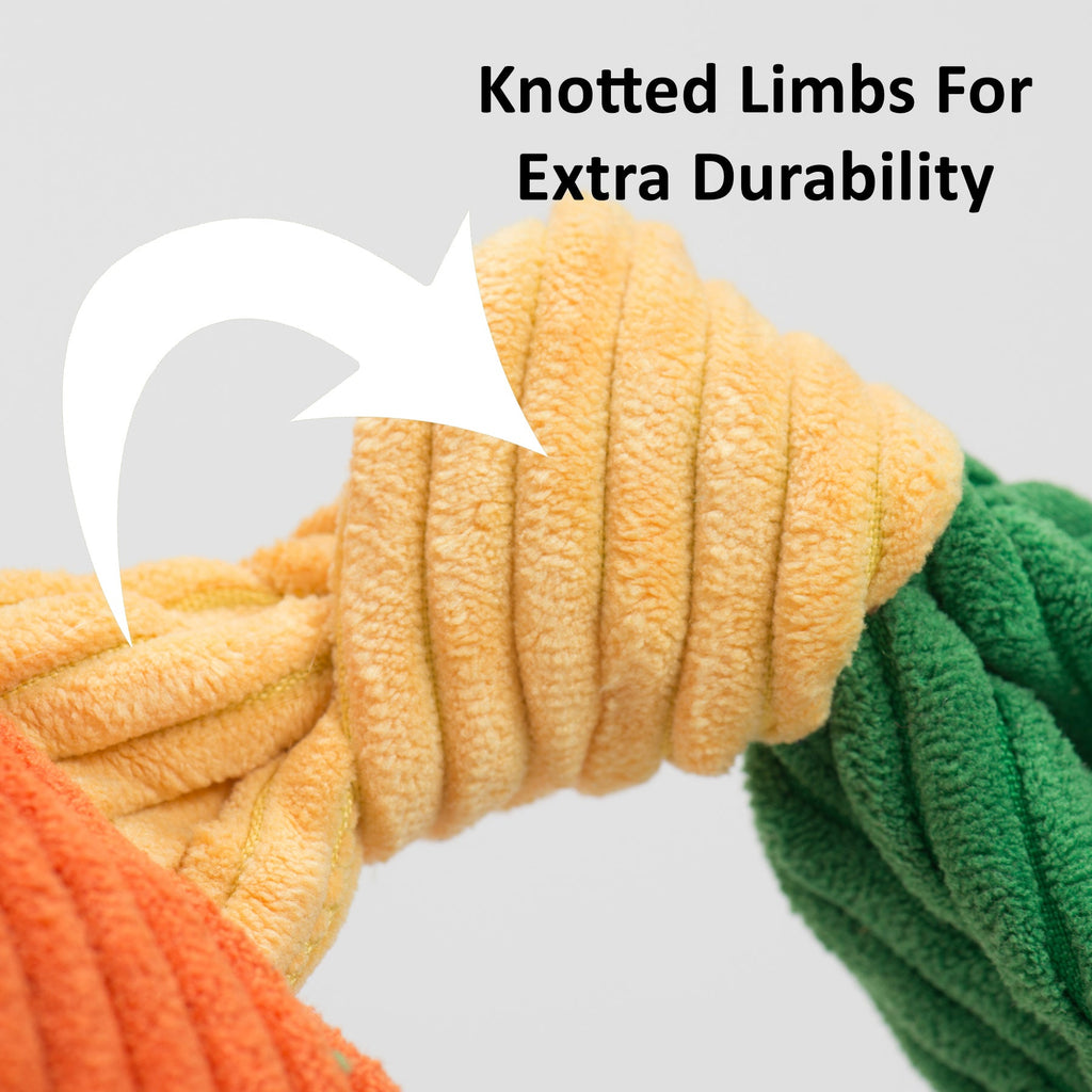 Lucky Dragon Knottie® Plush Dog Toy